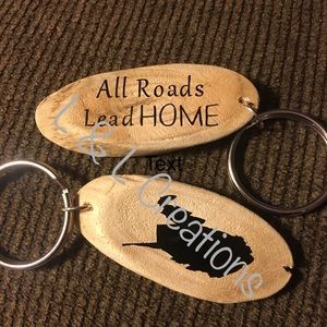 Custom WV Keychain